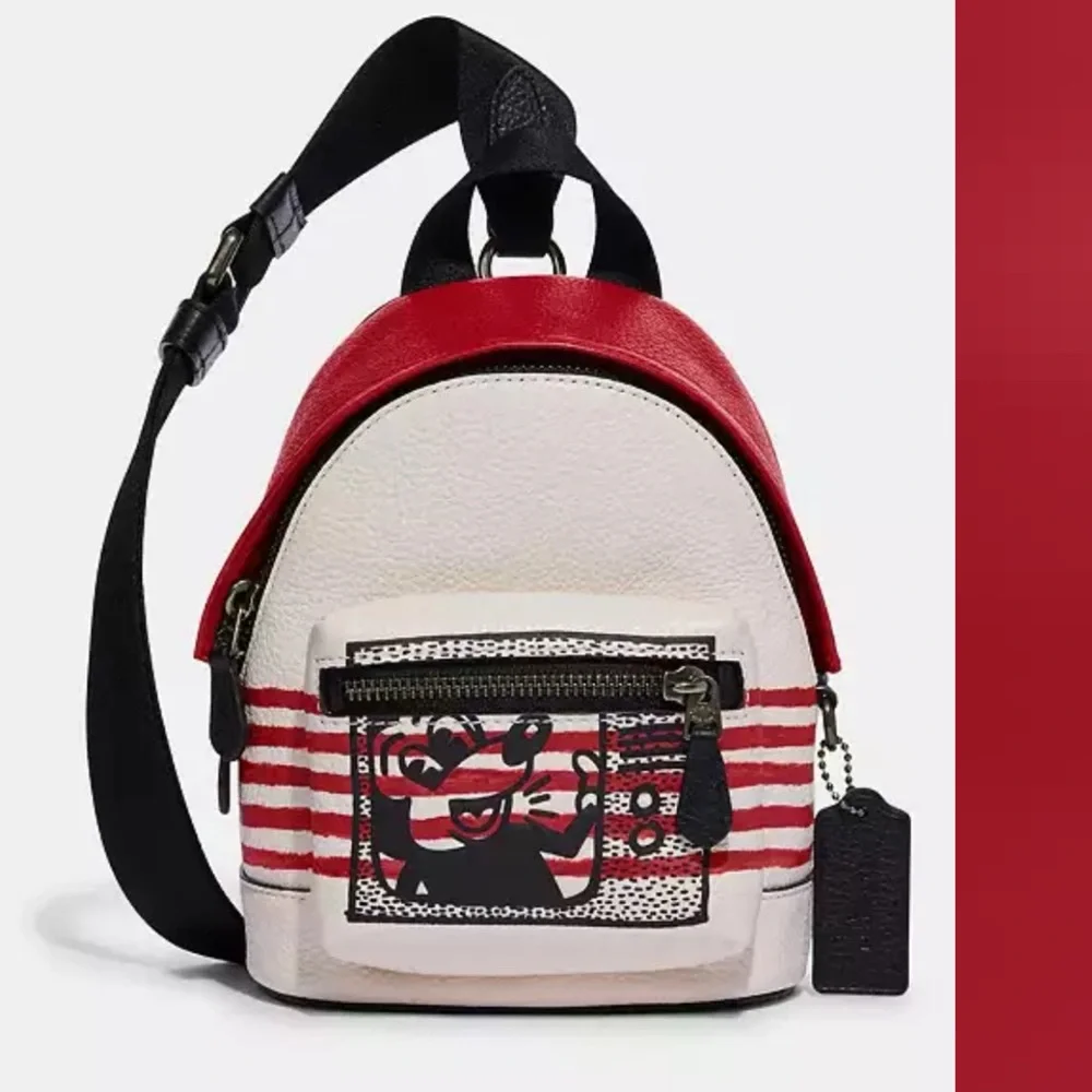 Coach Mickey Mouse Backpack Crossbody
